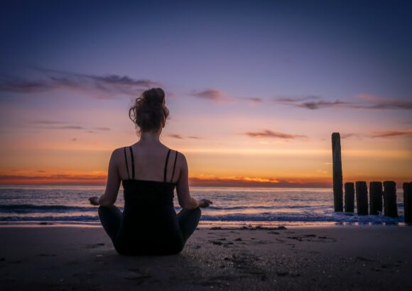 Yoga on The beach